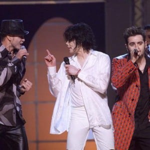 Michael Jackson & Justin Timberlake In 2001