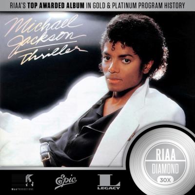 Michael Jackson’s ‘Thriller’ First Ever 30X Multi-Platinum RIAA Certification
