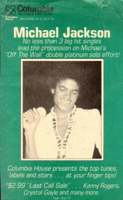 #TBT: Michael Jackson in Columbia Record Club