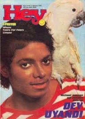 MJ ON THE COVER OF TURKEY’S HEY MAGAZINE, 1985