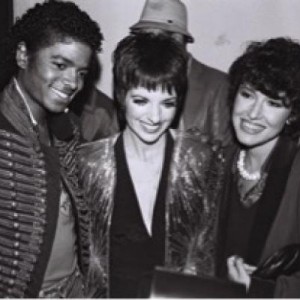 Michael Jackson and Liza Minnelli