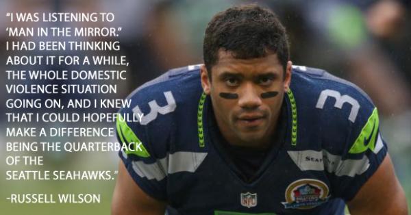 Michael Jackson’s “Man In The Mirror” Inspired Russell Wilson