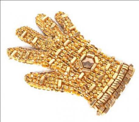 Michael Jackson Gold Glove