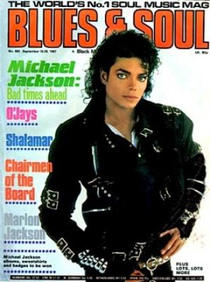 “BAD25″/22: Michael Jackson a Blues & Soul magazin címlapján
