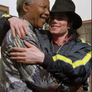 Michael Jackson was proud to call Nelson Mandela his friend