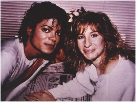 Michael and Barbra Streisand