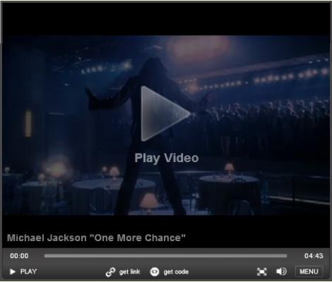 Just Added: Michael Jackson’s One More Chance Video (full video)
