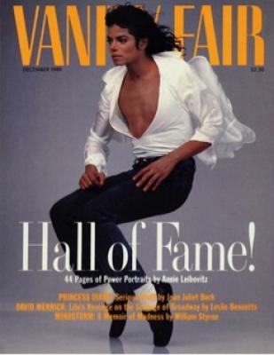 Michael Jackson on Vanity Fair in 1989