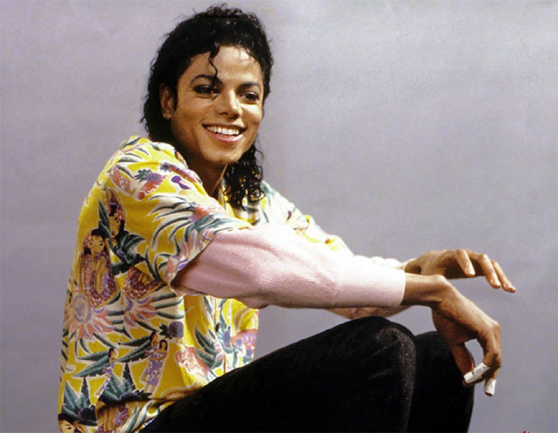MJ On The ‘Leave Me Alone’ Video Shoot