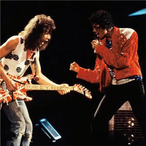 Michael Jackson and Eddie Van Halen