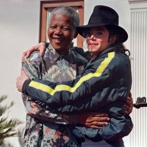 Friendly Friday: Michael Jackson and Nelson Mandela