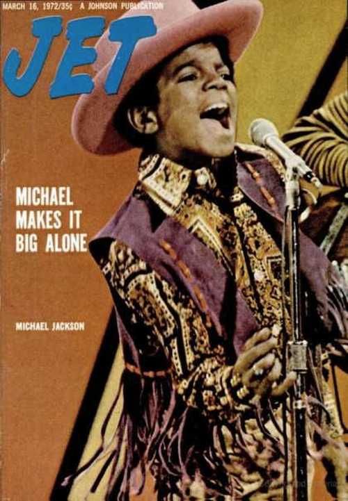 TBT: Michael Jackson March 1972 Cover of Jet Magazine