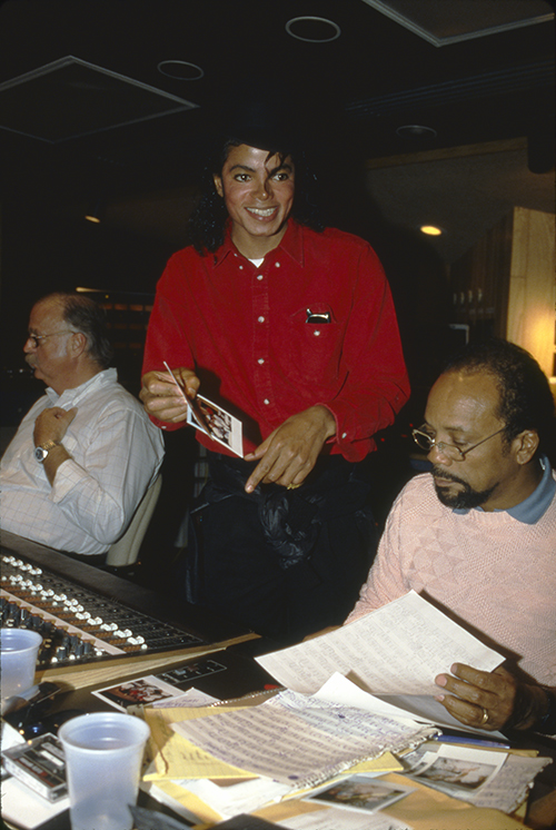 Michael Jackson & Quincy Jones ‘Bad’ Album Recording Sessions