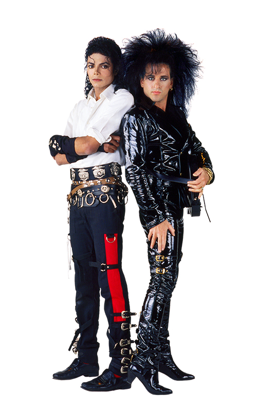 Michael Jackson and Steve Stevens Dirty Diana short film shoot