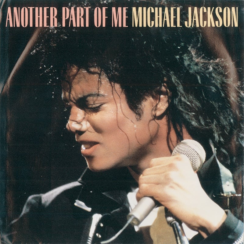 Michael Jackson - Another Part Of Me single cover