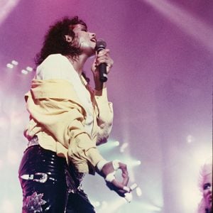 Michael Jackson performs live in concert