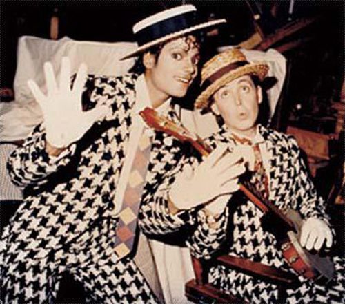 Gianni Versace and Michael Jackson