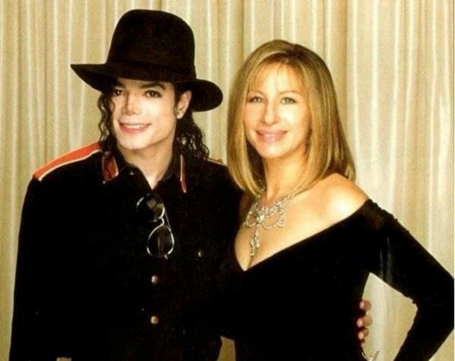 #FriendlyFriday:  MJ and Barbra Streisand