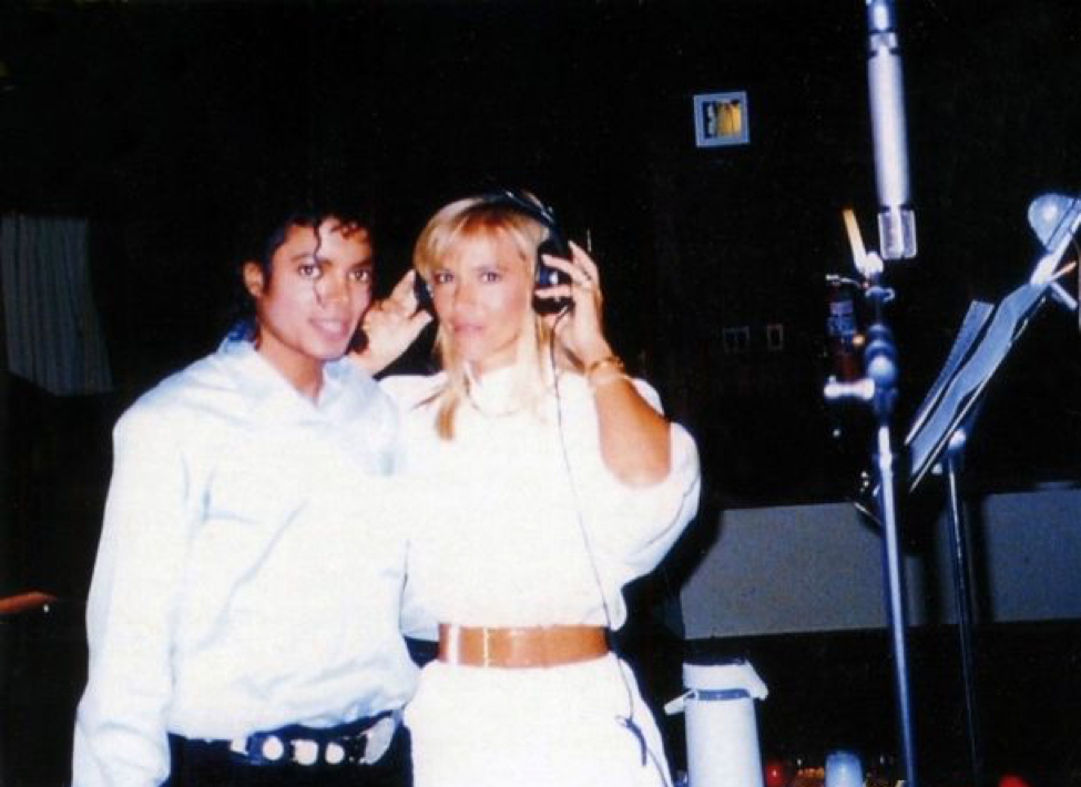 Michael Jackson In The Studio With Christine “Coco” DeCroix