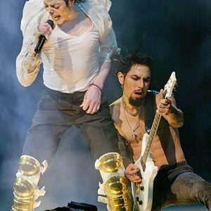Michael Jackson and Dave Navarro