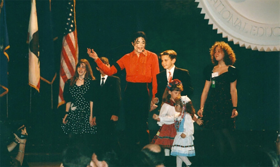 Michael Jackson Took A Moment To Honor Teachers & Educators