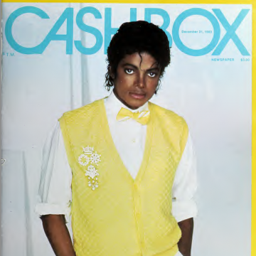 Michael Jackson Cashbox magazine cover