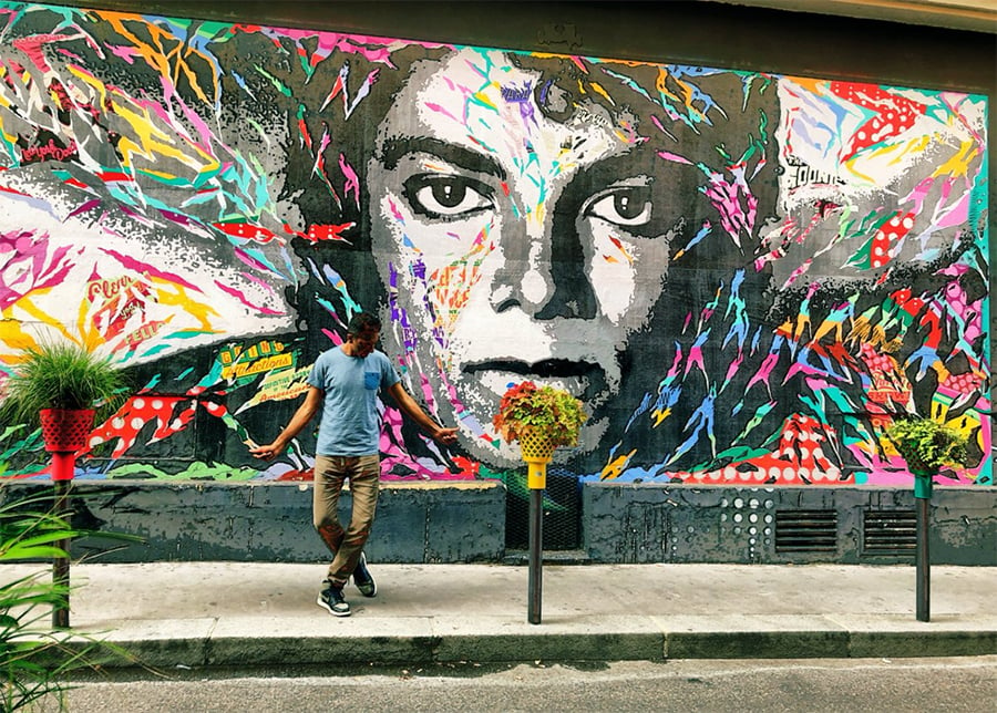 Have You Seen The City of Light’s MJ Mural?