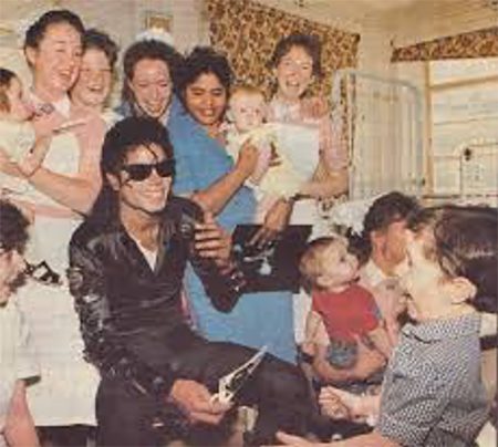 Michael Jackson Enjoyed Donating His Time & Money To Those Less Fortunate