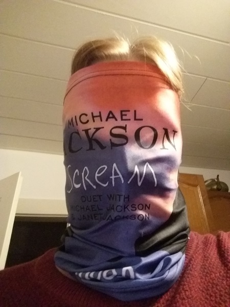 My new mask – Scream