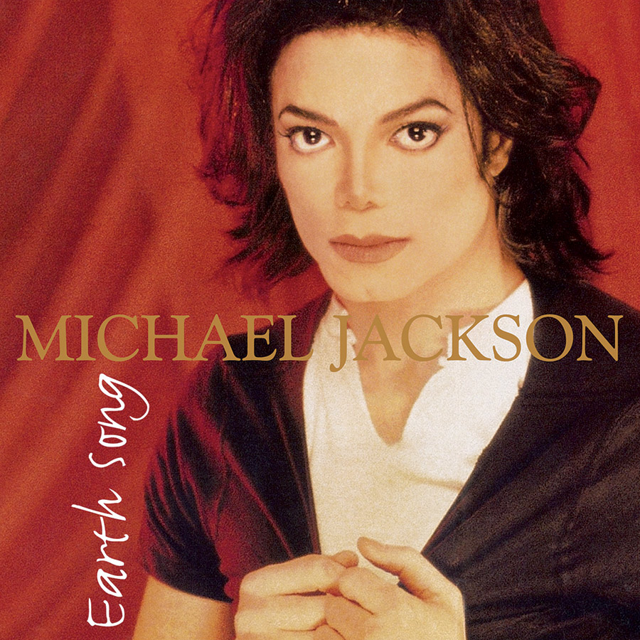 Michael Jackson Earth Song single cover artwork
