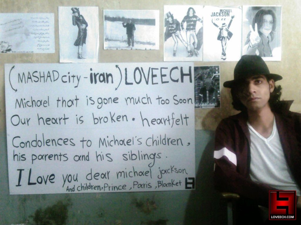 LOVEECH ‘s message in June, 2009