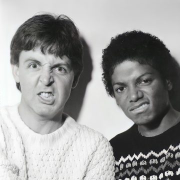 Michael and Paul McCartney, a great duo