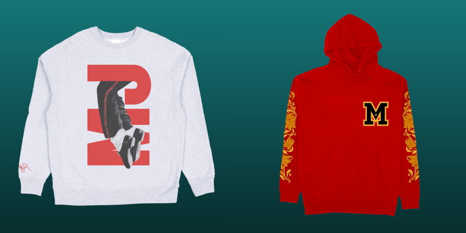 Michael Jackson official store sweatshirt and hoodie