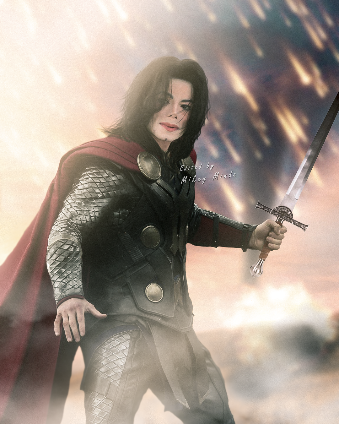 Michael Jackson Thor Photoshop