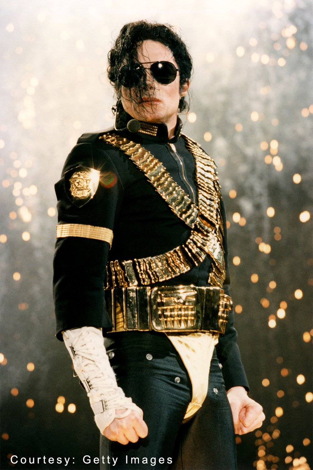 Michael Jackson performs concert for Sultan of Brunei circa July 1996