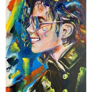 Fan Creates Colorful MJ Artwork