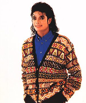 Michael posing