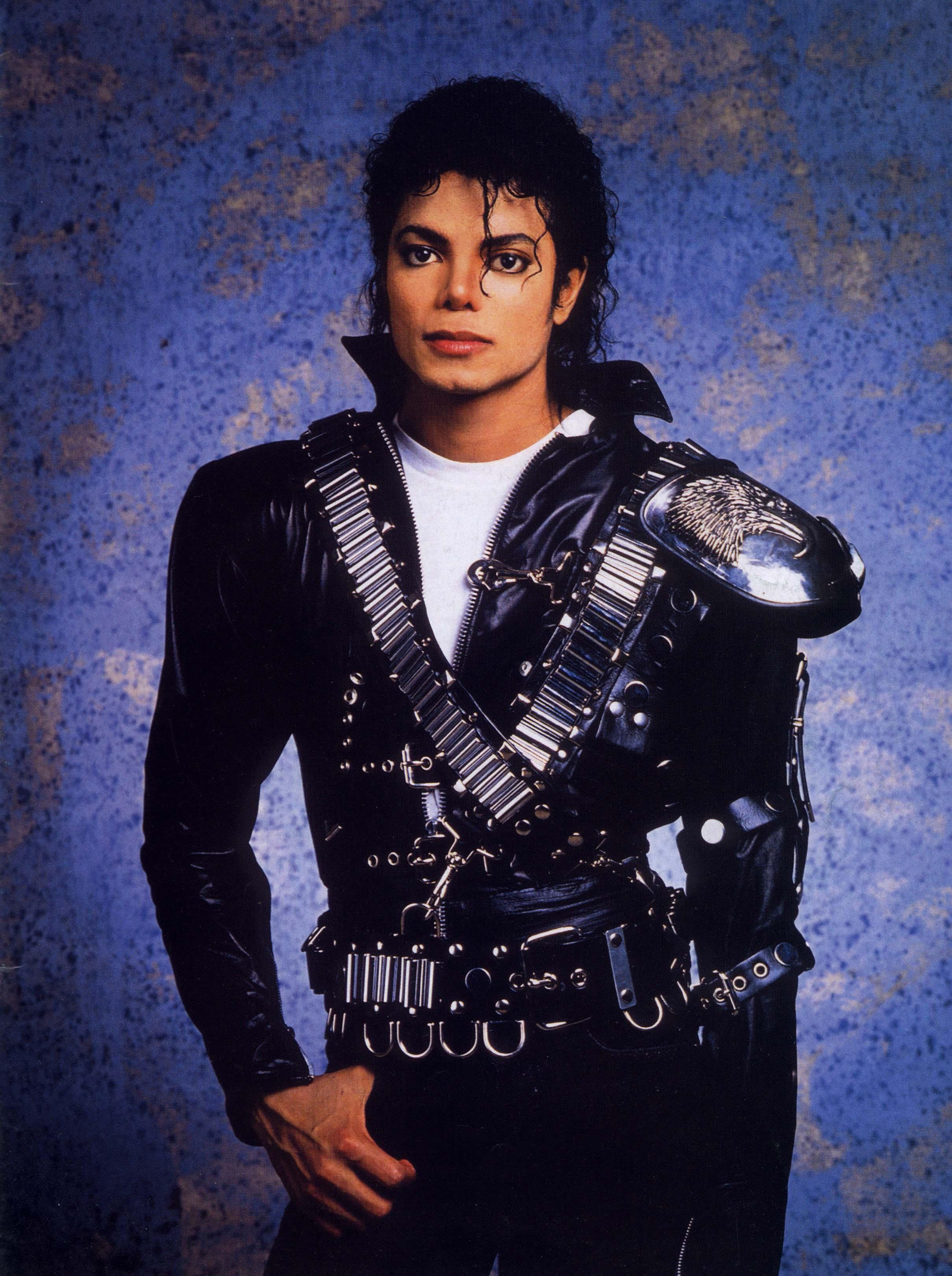 Michael dressing a black suit