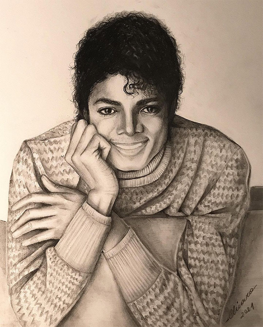 Fan Creates Charming Michael Jackson Artwork