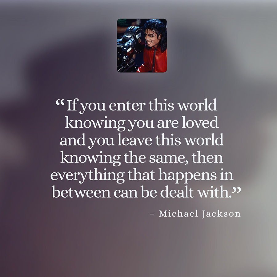 In Memory Of Michael Jackson