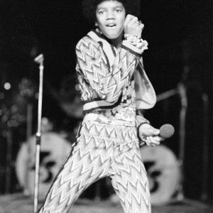 Michael Jackson performs with The Jackson 5 in London, England, November 1972