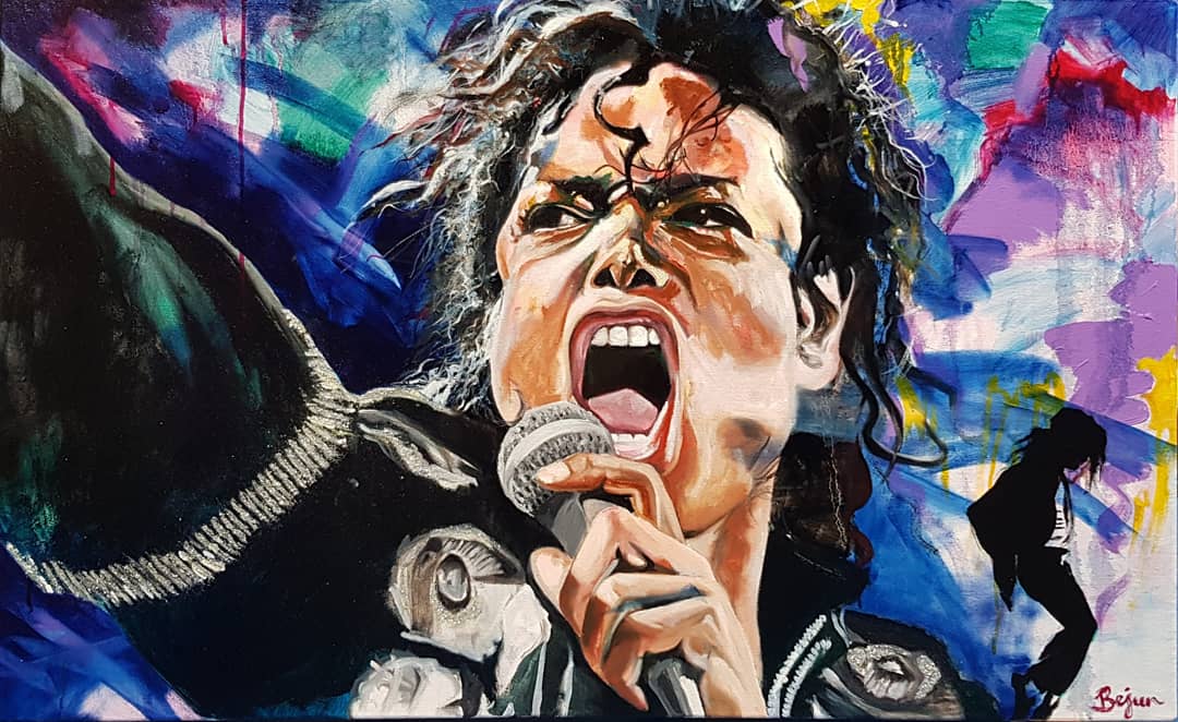 Check Out Fan Artwork Of MJ On ﻿Bad World Tour﻿