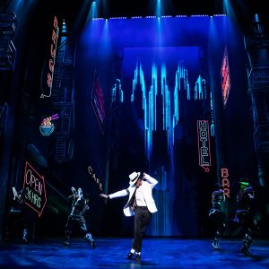 Previews begin of MJ the Musical at the Neil Simon Theatre on Broadway.