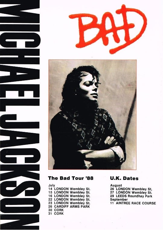 Michael Jackson Set Guinness World Records With Bad Tour