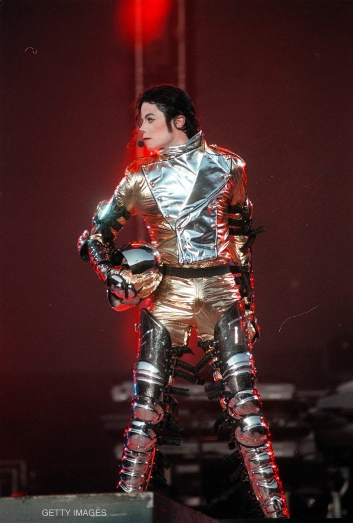 Michael Jackson’s Chrome Outfit From HIStory World Tour