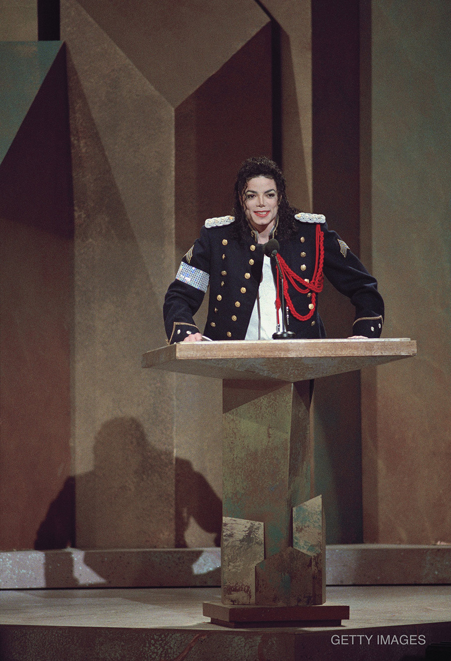 Michael Jackson at NAACP Image Awards January 5, 1994