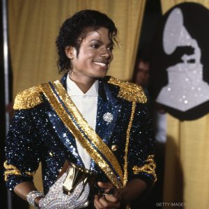 Michael Jackson at GRAMMY Awards February 28, 1984 at Shrine Auditorium in Los Angeles, California