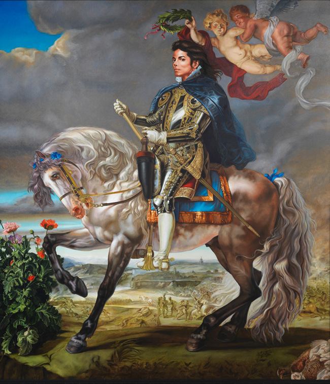 Michael Jackson Equestrian Portrait of King Philip II