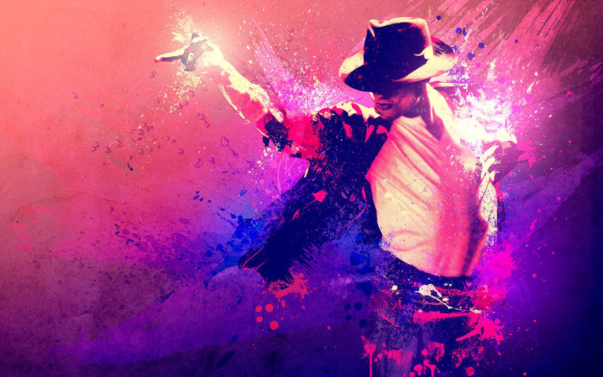 Michael Jackson Colorful Pic