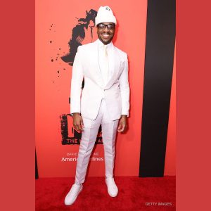 Antoine L. Smith attends MJ the Musical opening night in New York, NY, February 1, 2022